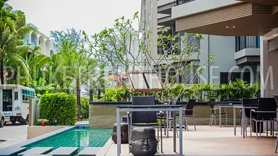 PAT17451: The Best Beachfront 1-Bedroom Studio Apartments of Patong. Photo #6