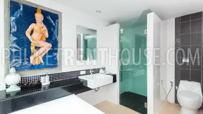 SUR17497: Great Penthouse With En-suite Bathroom & Jacuzzi Close to Surin Beach. Photo #21