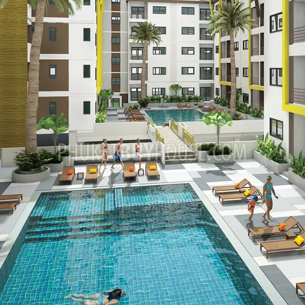 KTH3015: Nice New Condo 36 m2 in Kathu ready to move. Fotoğraf #5