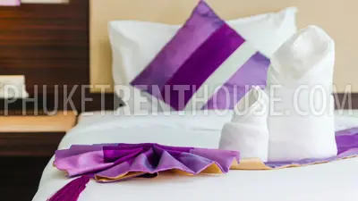 SUR17512: Pool Side Deluxe Suite in Secured Complex Walk Distance to Surin Beach. Photo #6