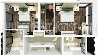 BAN18203: Brand New Townhouse in Laguna. Photo #2