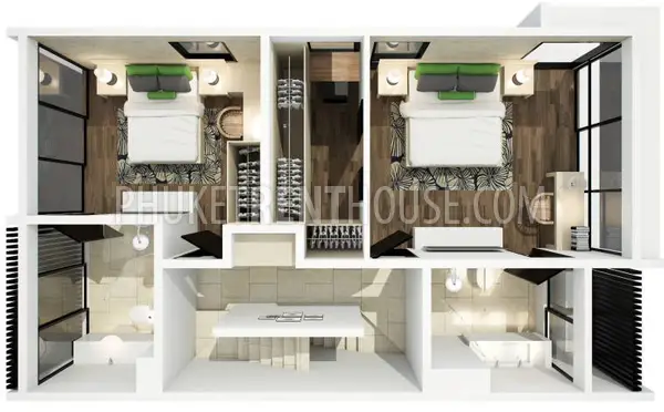 BAN18203: Brand New Townhouse in Laguna. Fotoğraf #2