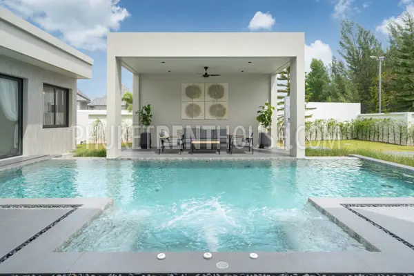 BAN23001: Tropical 4-Bedroom Pool Villa for Rent in a Quiet Residential Area of Bang Tao, Phuket. Photo #66