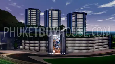 KAM3095: Апартаменты- Студия в Новом Кондоминиуме на Камале. Фото #1