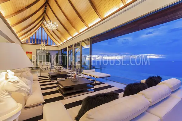 NAT18667: Magnificent 5­ Bedroom Sea View Villa in Nai Thon Beach. Photo #4