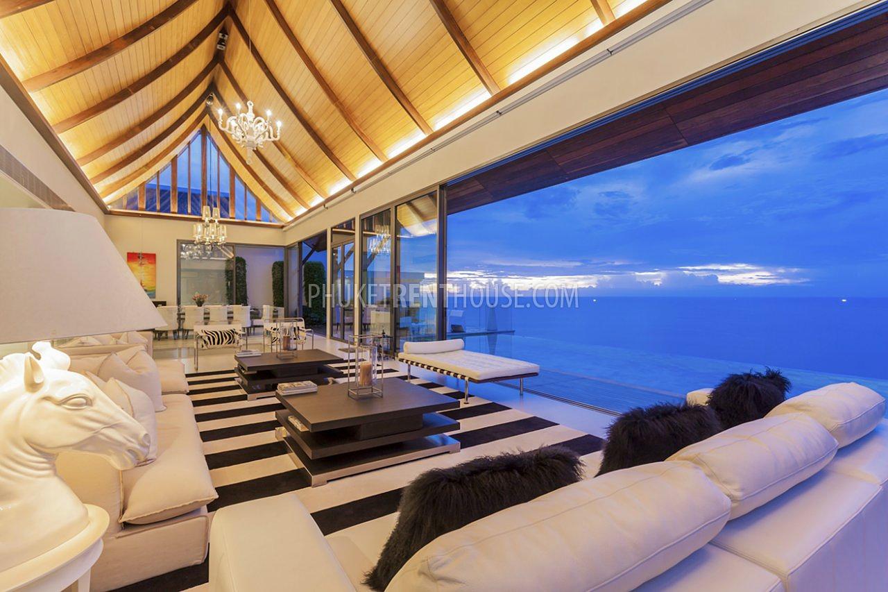 NAT18667: Magnificent 5­ Bedroom Sea View Villa in Nai Thon Beach. Photo #4