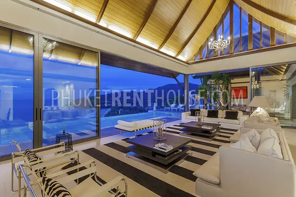 NAT18667: Magnificent 5­ Bedroom Sea View Villa in Nai Thon Beach. Photo #5