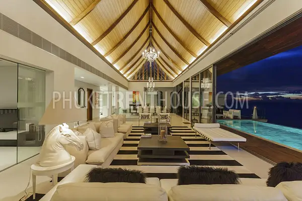 NAT18667: Magnificent 5­ Bedroom Sea View Villa in Nai Thon Beach. Photo #6