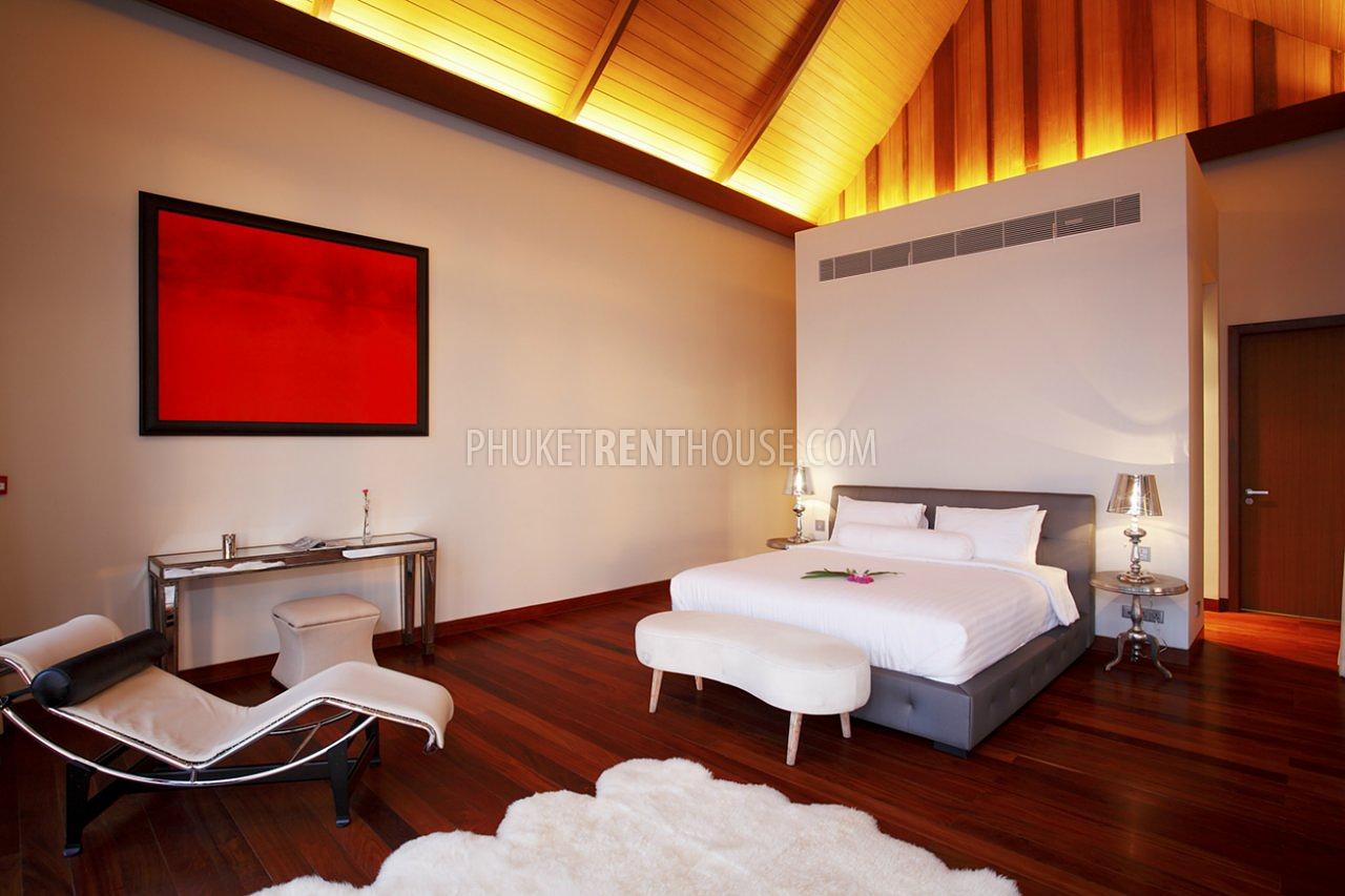 NAT18667: Magnificent 5­ Bedroom Sea View Villa in Nai Thon Beach. Photo #15