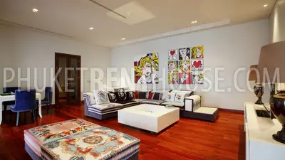 NAT18667: Magnificent 5­ Bedroom Sea View Villa in Nai Thon Beach. Photo #12