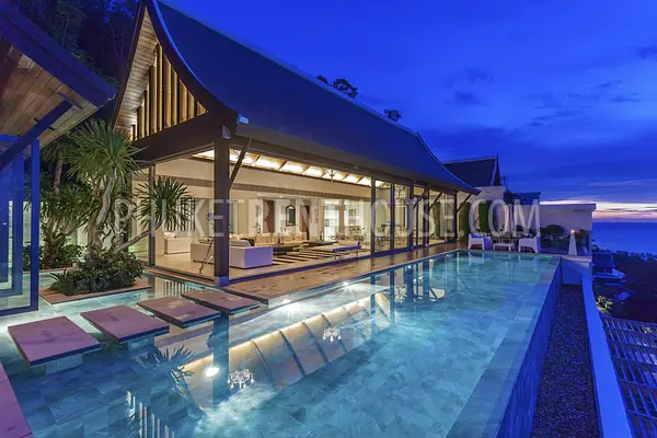 NAT18667: Magnificent 5­ Bedroom Sea View Villa in Nai Thon Beach. Photo #36
