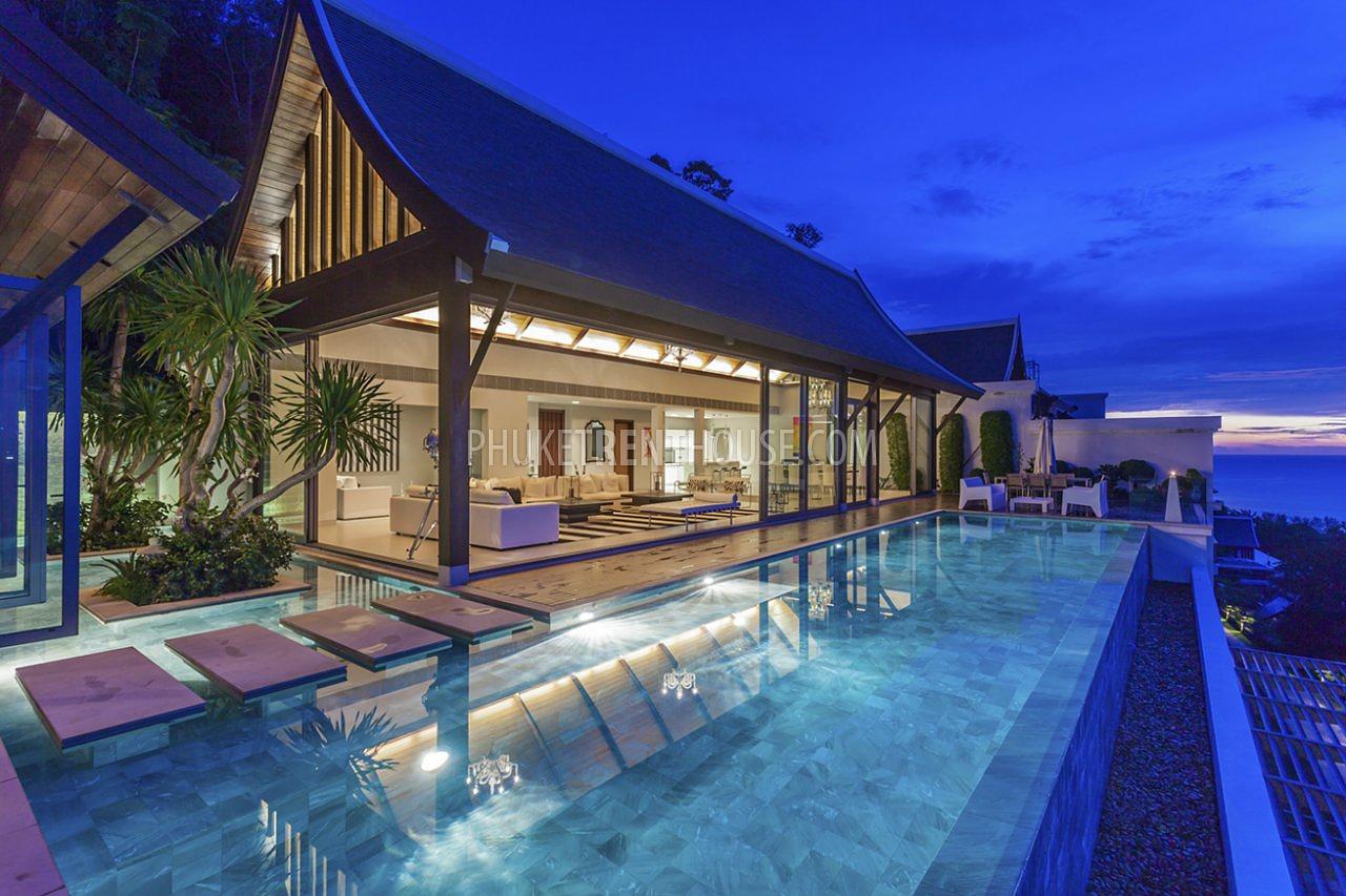 NAT18667: Magnificent 5­ Bedroom Sea View Villa in Nai Thon Beach. Photo #36