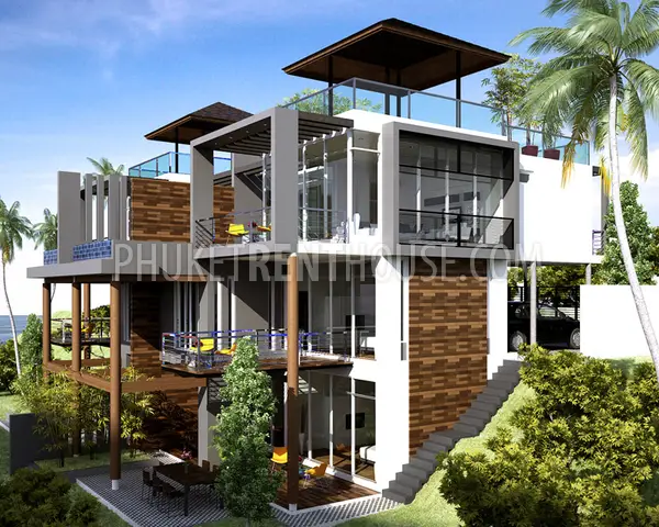 KAT18869: Modern Sea View 4 Bedroom Pool Villa. 照片 #7