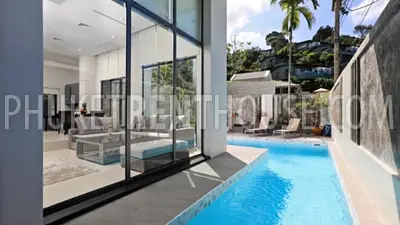 KAT18516: 3 Bedrooms Sea View Townhouse in Kata Noi Beach. Photo #2