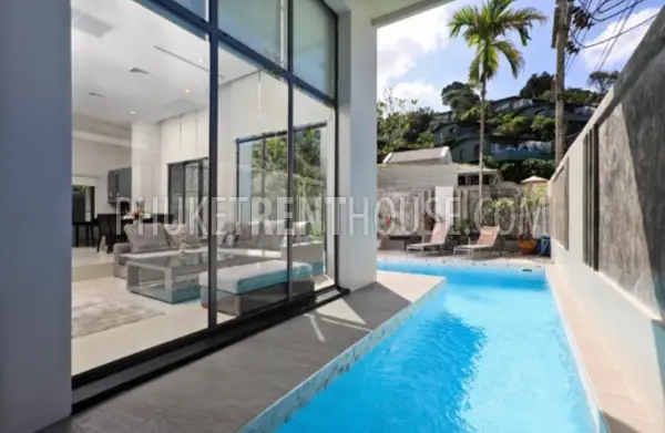 KAT18516: 3 Bedrooms Sea View Townhouse in Kata Noi Beach. Photo #2