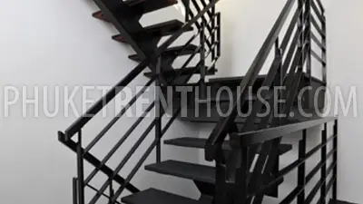 KAT18516: 3 Bedrooms Sea View Townhouse in Kata Noi Beach. Photo #12