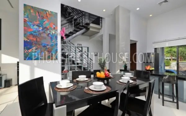 KAT18516: 3 Bedrooms Sea View Townhouse in Kata Noi Beach. Photo #6