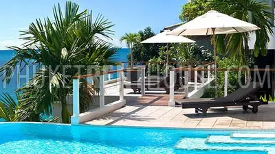 KAM18553: 6 Bedrooms Ocean Front Luxury Villa Kamala. Photo #3