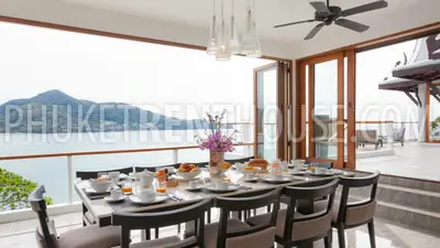 KAM18553: 6 Bedrooms Ocean Front Luxury Villa Kamala. Photo #4