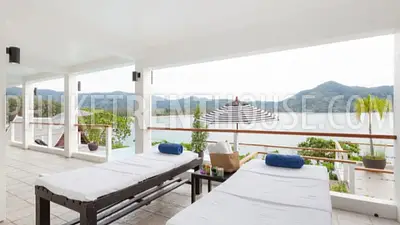 KAM18553: 6 Bedrooms Ocean Front Luxury Villa Kamala. Photo #18