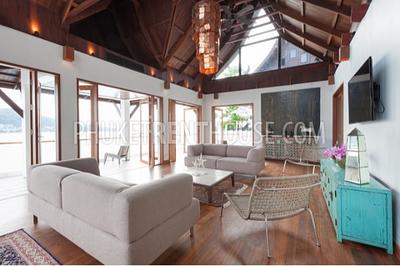 KAM18553: 6 Bedrooms Ocean Front Luxury Villa Kamala. Photo #13