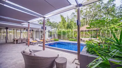 RAW19080: 3 Bedroom Pool View Villa in Rawai. Fotoğraf #3