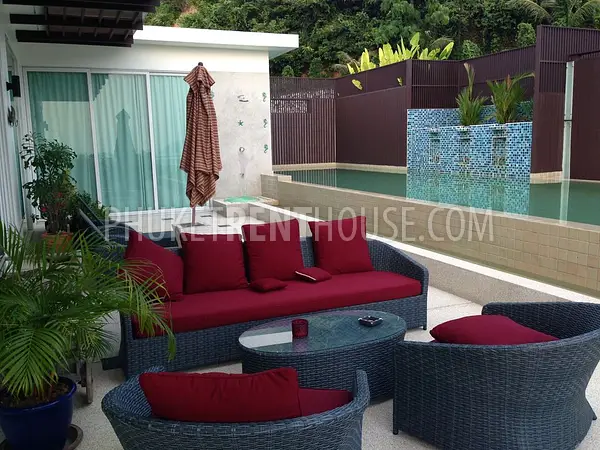 KAM19171: Fantastic Sea-view 3 Bedroom Penthouse with Pool in Kamala. 照片 #7