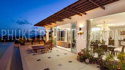 KAM19171: Fantastic Sea-view 3 Bedroom Penthouse with Pool in Kamala. Photo #8