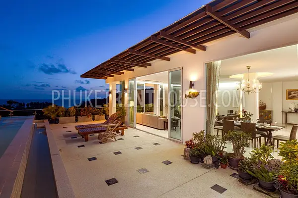 KAM19171: Fantastic Sea-view 3 Bedroom Penthouse with Pool in Kamala. 照片 #8