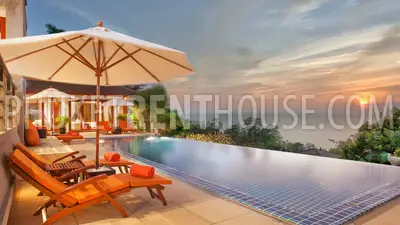 SUR19227: Elite 4 Bedroom Villa on the hillside in Surin. Photo #29