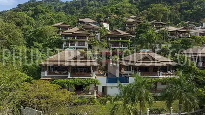 PAT19245: Tropical 3 Bedroom Pool Villa overlook amazing Patong city. Photo #1
