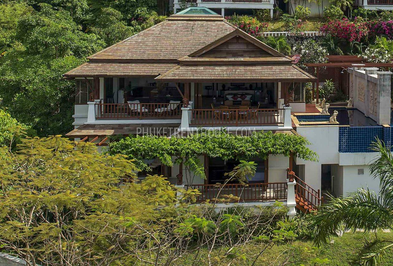 PAT19245: Tropical 3 Bedroom Pool Villa overlook amazing Patong city. Photo #2