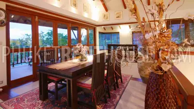 PAT19245: Tropical 3 Bedroom Pool Villa overlook amazing Patong city. Photo #12