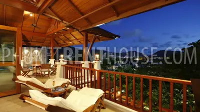 PAT19245: Tropical 3 Bedroom Pool Villa overlook amazing Patong city. Photo #23