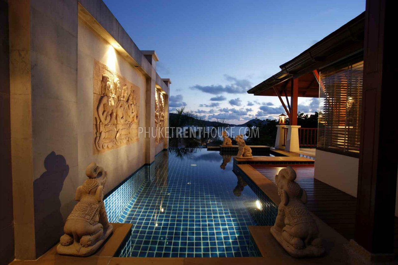 PAT19245: Tropical 3 Bedroom Pool Villa overlook amazing Patong city. Photo #28