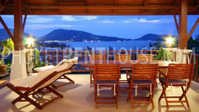 PAT19245: Tropical 3 Bedroom Pool Villa overlook amazing Patong city. Photo #21