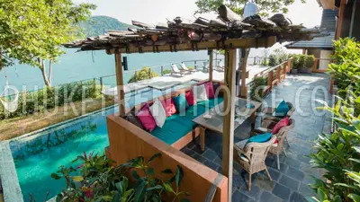 PAN19265: Oceanfront 5 Bedroom Villa with Private Pool in Cape Panwa. Photo #11