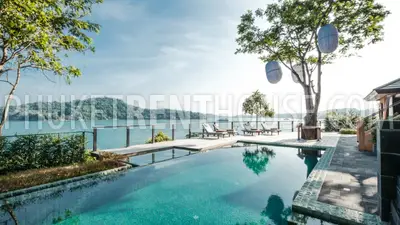 PAN19265: Oceanfront 5 Bedroom Villa with Private Pool in Cape Panwa. Photo #22