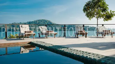 PAN19265: Oceanfront 5 Bedroom Villa with Private Pool in Cape Panwa. Photo #36