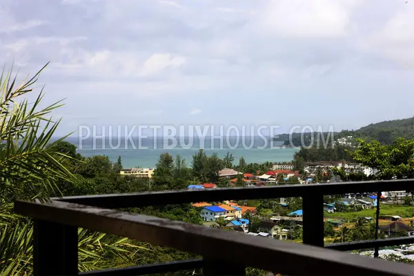 KAM3344: Sea View 3 bedroom Villa with Infinity Pool Above Kamala. Fotoğraf #3