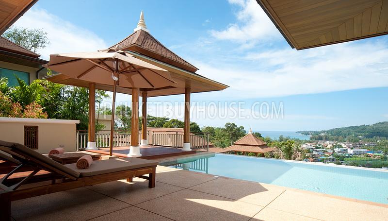 KAM3344: 3 bedroom pool villa in Kamala. Photo #26