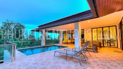 CHA18928: 4 Bedroom Seaview Villa in Chalong Area. Photo #49