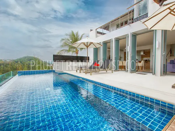 SUR18943: Heavenly 4-Bedroom Villa with generous Sea View in Surin. 照片 #3