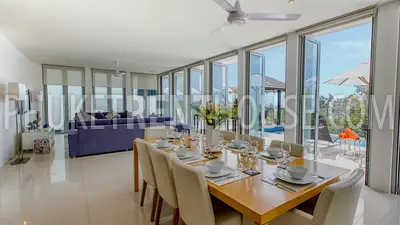 SUR18943: Heavenly 4-Bedroom Villa with generous Sea View in Surin. Photo #4