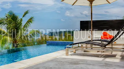 SUR18943: Heavenly 4-Bedroom Villa with generous Sea View in Surin. Photo #14