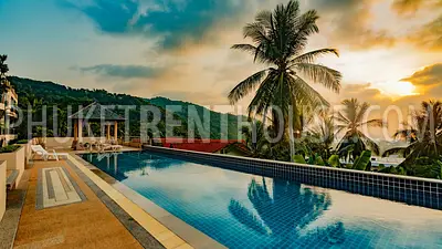 KAT18985: 3 Bedroom Pool Villa with Seaview in Kata. Photo #14