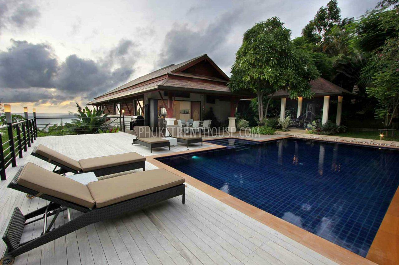 PAT19026: Unique 5 Bedroom Villa with Stunning Sunset and Sea Views in Patong. Photo #21