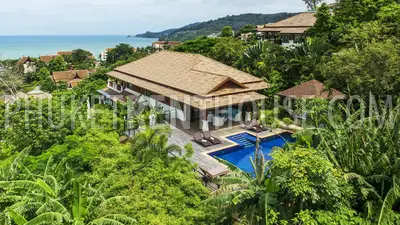 PAT19026: Unique 5 Bedroom Villa with Stunning Sunset and Sea Views in Patong. Photo #32