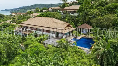 PAT19026: Unique 5 Bedroom Villa with Stunning Sunset and Sea Views in Patong. Photo #33