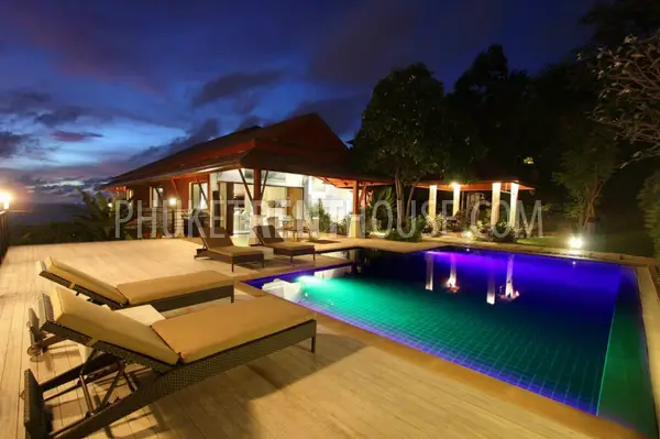 PAT19026: Unique 5 Bedroom Villa with Stunning Sunset and Sea Views in Patong. Photo #28